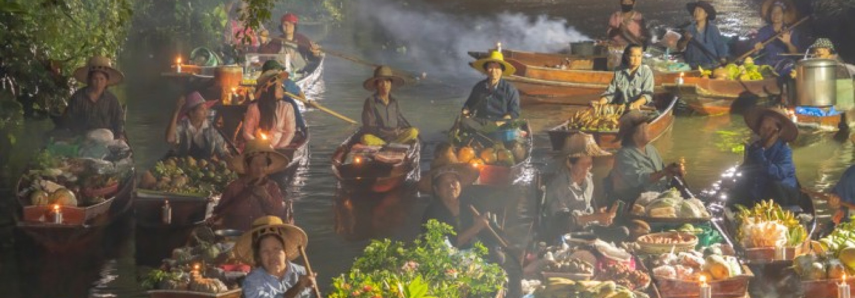 Visit the Floating Food Markets of Vietnam